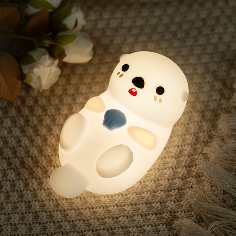 Otter Squishy Silicon LED Nachtlampje