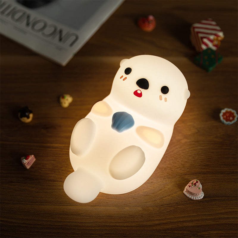 Otter Squishy Silicon LED Nachtlampje