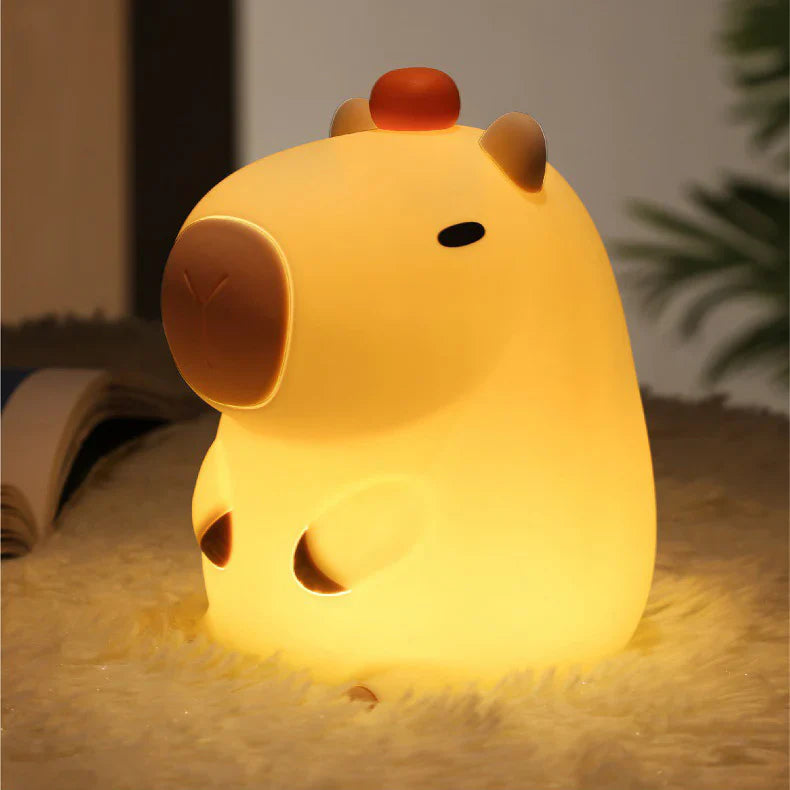 Capybara met Turtle LED Nachtlampje