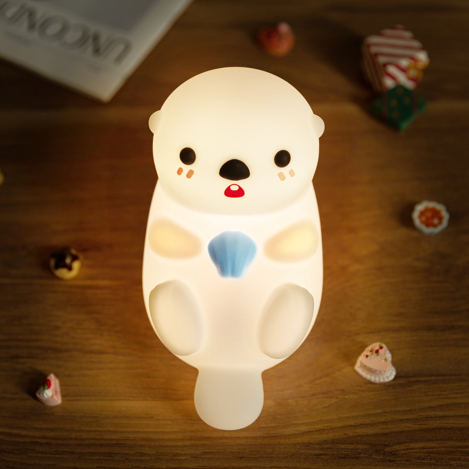 Otter Squishy Silicon LED Nachtlampje