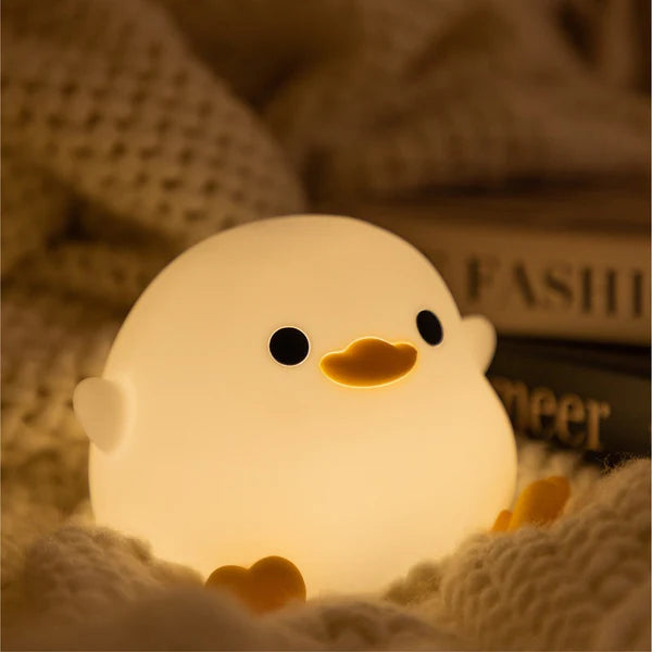 Schattige Eend LED Squishy Nachtlampje