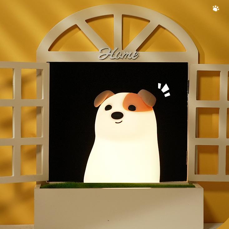 Squishy Schattige Puppy LED Nachtlampje