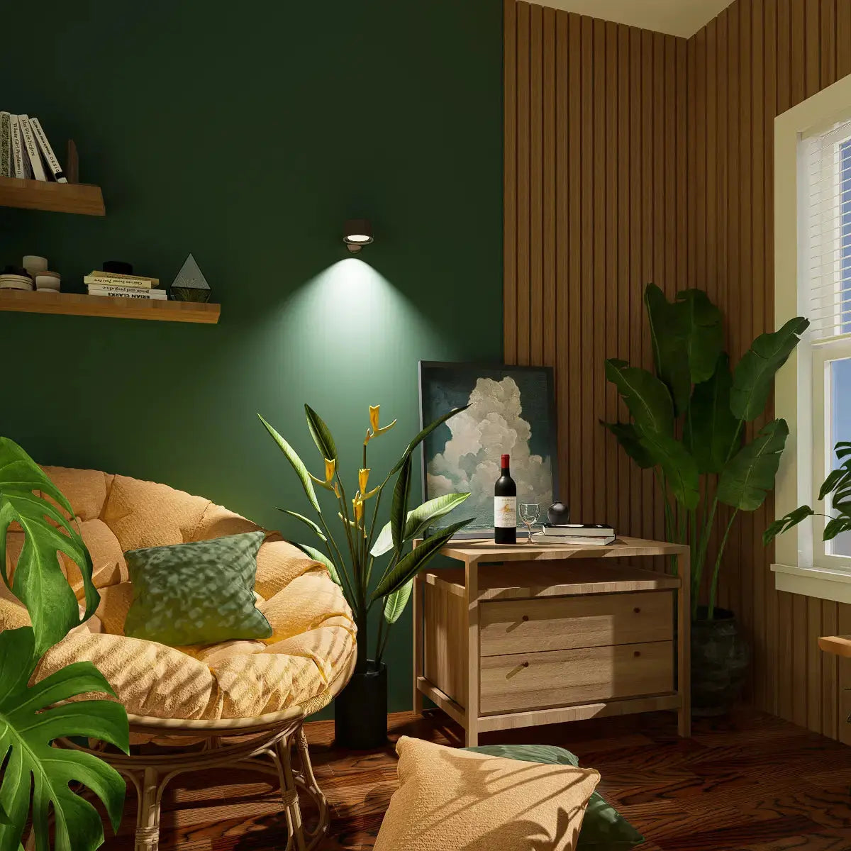 LED Oplaadbare Wandlamp™