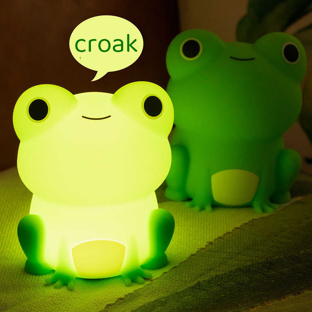 Squishy Peculiar Frog LED Nachtlampje